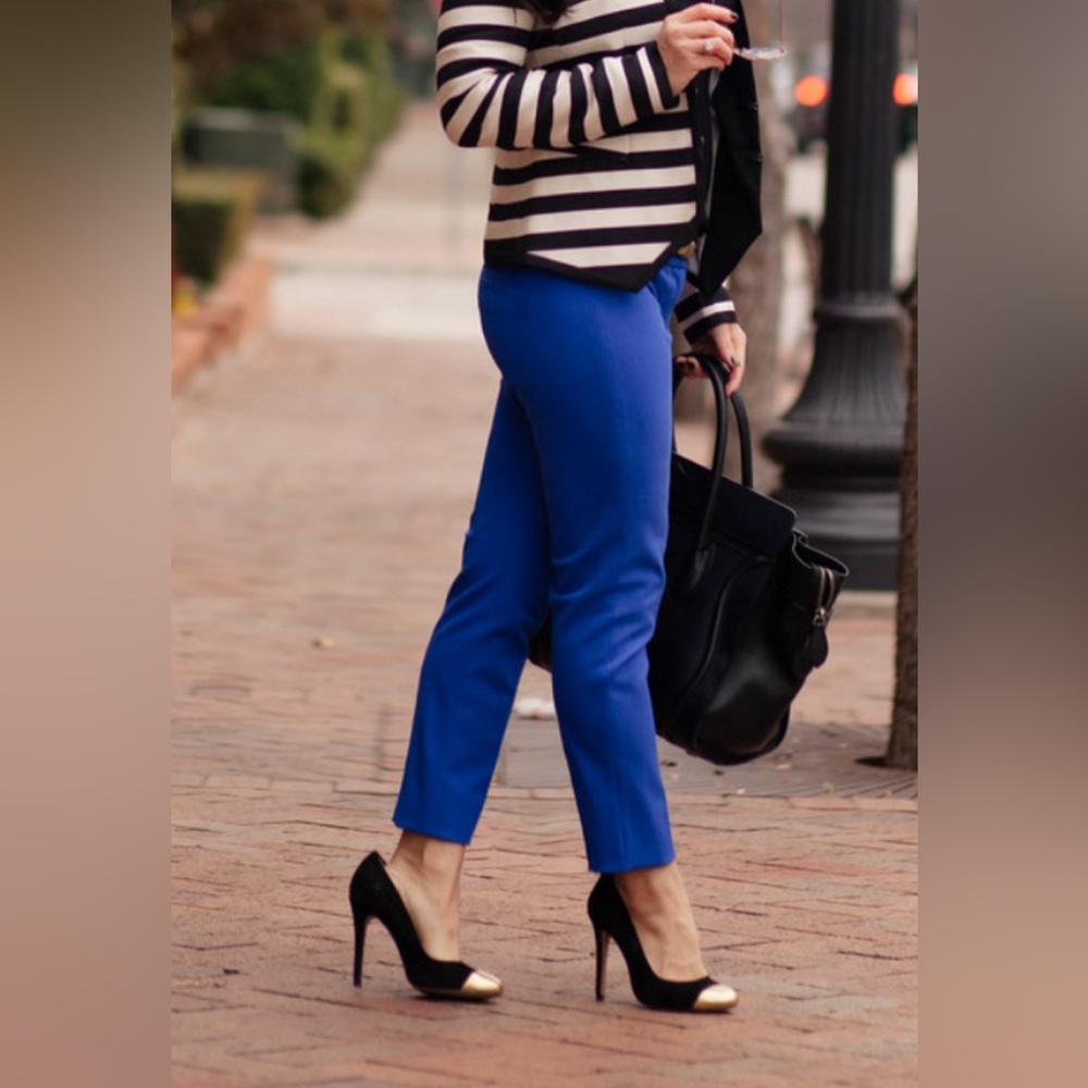 Banana Republic Sloan Fit Cobalt Blue Pants